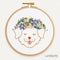 Emberly Daisy Dog Embroidery Kit
