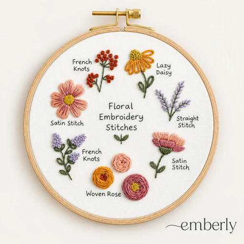 Emberly Floral Bloom Sampler Kit