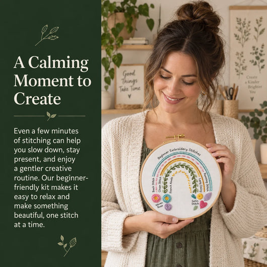 Emberly Rainbow Stitch Sampler Kit
