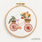 Emberly Spring Bicycle Embroidery Kit