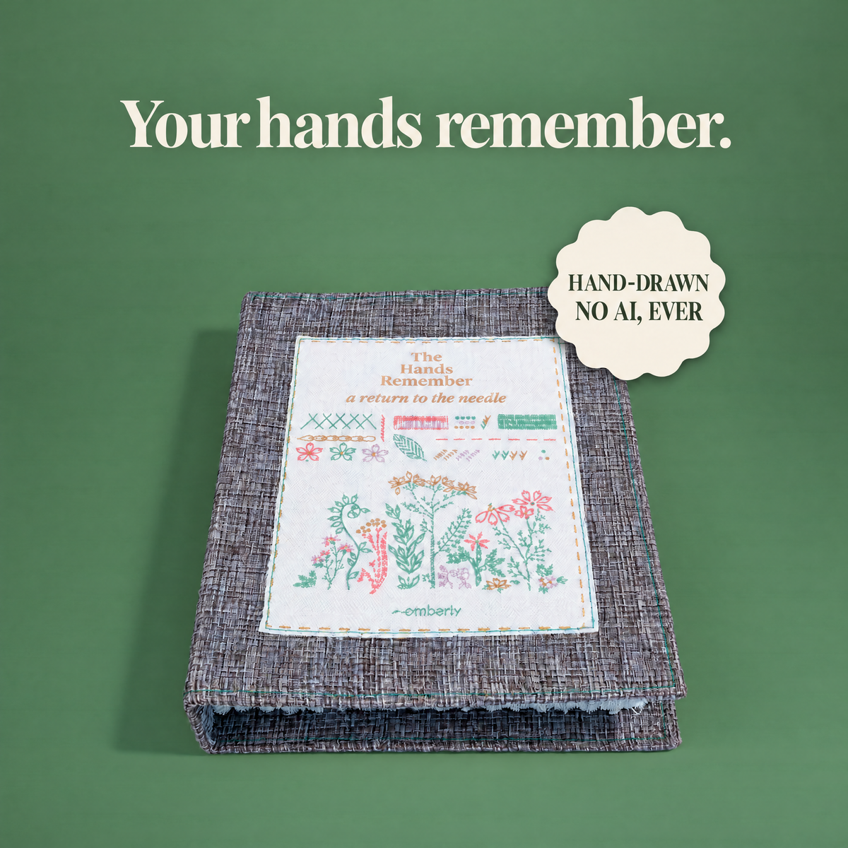 The stitch book that doesn't end up in a drawer